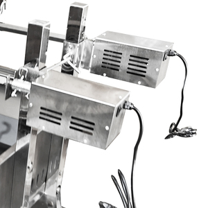 BBQ Nướng Nhà Máy Giá Nặng 100 Kg Công Suất Thép Không Gỉ AC Động Cơ Vườn Di Động AGA Chứng Nhận Thịt Lợn Và Thịt Cừu Hoq - Product Image 6