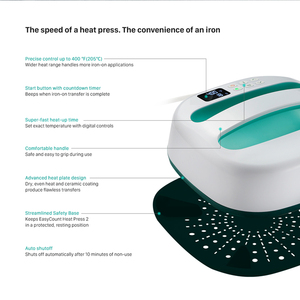 EASYCOUNT Mini <span class=keywords><strong>Prensa</strong></span> Térmica Portátil 2 en 1, Impresora de Sublimación, Máquina de Impresión de Camisetas - Product Image 2