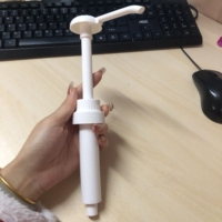 Pompe à sauce en plastique de qualité alimentaire 38/410 pour ketchup/chocolat, pompe à sirop de café pour bouteille, pompe à sirop