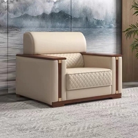 Canapé et table basse de style chinois moderne pour hôtel commercial, bureau, réception VIP, salle de négociation et de réunion, salon