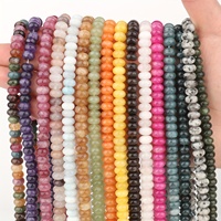 Perles entretoises NUOSHUANG en pierre naturelle irrégulière multicolore certifiées CNAS, style bohème, pour la fabrication de bijoux et bracelets DIY