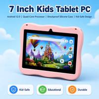 Tablette éducative pour enfants 7 pouces, prix d'usine, 4 Go 32 Go, 3000 mAh, 375 jeux, Wi-Fi, Android