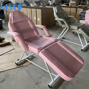 KISEN Lit de massage facial de luxe moderne, personnalisable, avec pieds réglables, pliable, structure en fer, multifonctionnel, pour salon de beauté - Product Image 2