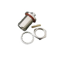 Câble coaxial RG401 de 0,250 po, 50 ohms, IP67, connecteur coaxial RF de type N femelle pour antenne avec prise de type jack