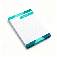 Bloc-notes autocollants promotionnels personnalisés avec logo, bloc-notes adhésifs publicitaires en gros pour cadeaux d'entreprise