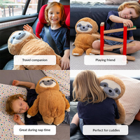 Nouvel Animaux en Peluche Lestés 2025 pour Apaiser l'Anxiété et Offrir du Confort, 2,27 kg |   Peluche lestée anti-stress en forme de paresseux