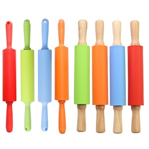 Hot bán Silicone cán <span class=keywords><strong>pin</strong></span> không dính Baking bột lăn cán <span class=keywords><strong>Pin</strong></span> cho dụng cụ nhà bếp - Product Image 1