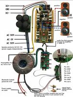 Module amplificateur de puissance HiFi professionnel Audio 1943 5200 600Wx2 Amplificateur stéréo 2.0CH Amplificateur sonore Amplificador Home Cinéma DIY Board
