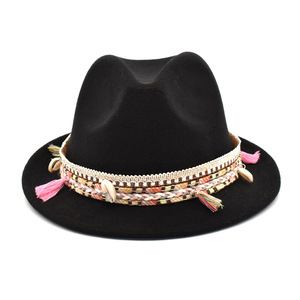 Nuovo arrivo in tinta unita autunno inverno caldo cappello di lana da uomo britannico cappello Fedora cappello a tesa piccola cappello in feltro per giocatore d'azzardo all'ingrosso - Product Image 6