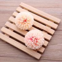 Têtes de fleurs de marguerite en soie faites à la main, 6 cm, imperméables, lavables, réutilisables, décoration florale pour mariages, maison, séances photo