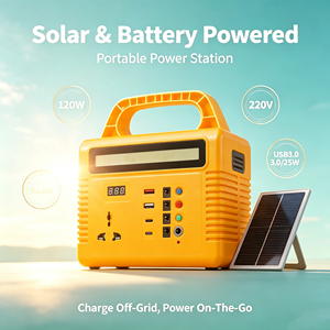Station d'alimentation portable Meimu, 144Wh |   Batterie de secours LiFePO4, générateur solaire pour l'extérieur, le camping, les voyages, la chasse, les pannes de courant - Product Image 1