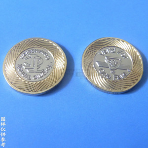 Pièce commémorative en métal sur mesure, alliage de zinc, or et nickel bicolore, jeton de collection pour cadeaux promotionnels - Product Image 3