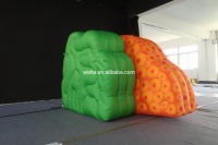 Roca Inflable con Luces LED, Decoración Artística Brillante para Eventos al Aire Libre/Instalaciones Urbanas/Festivales Nocturnos/Exhibiciones en Centros Comerciales