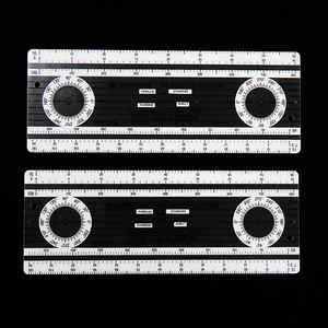 Calculateur de vol E6B polyvalent de haute qualité, règle à glissière d'aviation de remplacement, échelle de correction du vent, outil de mesure et de jauge pour étudiants - Product Image 6