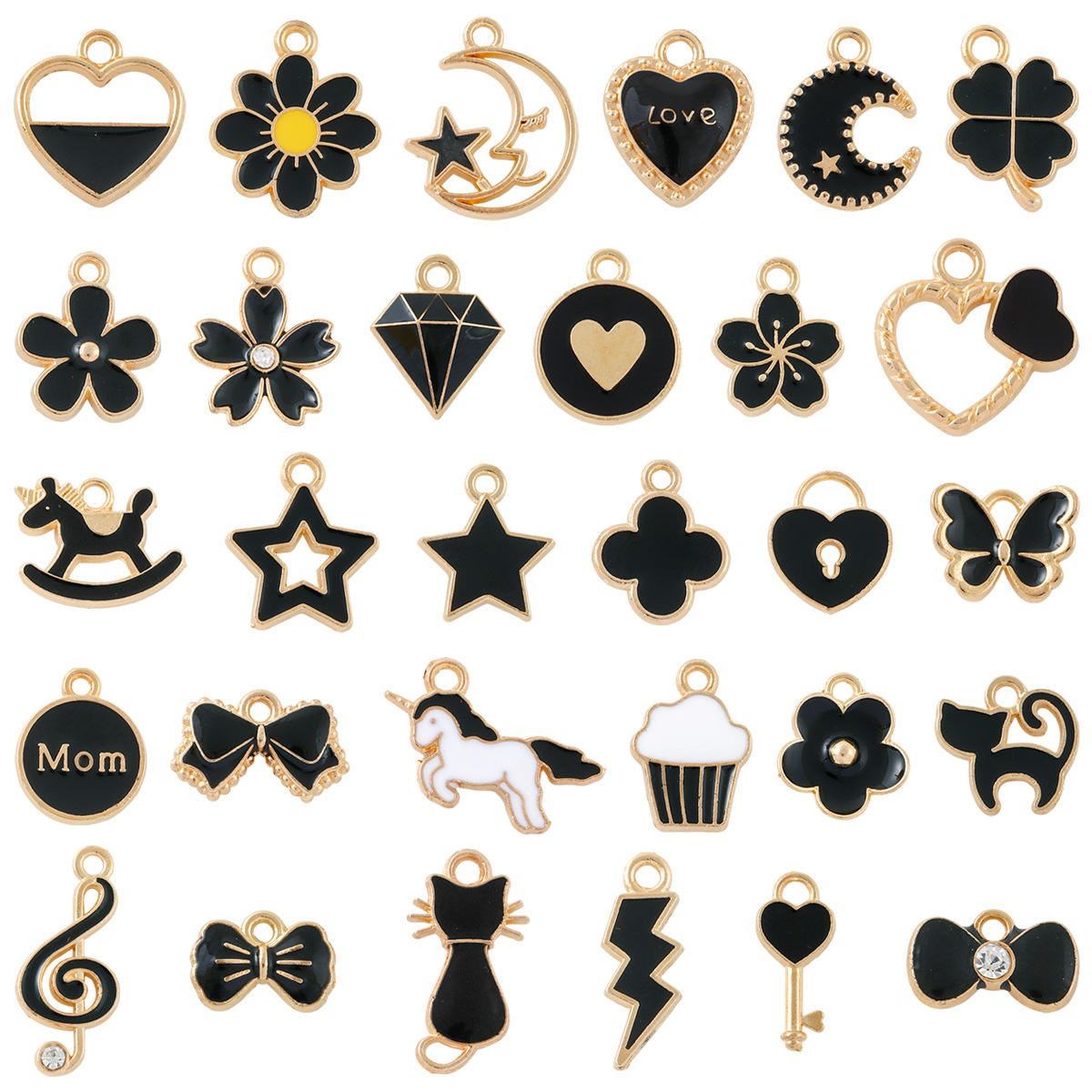 Black 20 styles mixed pack