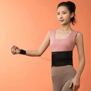 Có Thể Điều Chỉnh Dây Kéo Ròng Rọc Lưới Thấp Hơn Trở Lại Thắt Lưng Hỗ Trợ Vành Đai Thắt Lưng Giảm Béo Eo Tông Đơ Máy Ép Vành Đai Cho Trọng Lượng Giảm Cân - Product Image 4