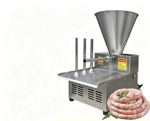 Máquina Eléctrica Comercial para Hacer Salchichas, Rellenadora Automática de <span class=keywords><strong>Salami</strong></span> y Bratwurst, Equipo Profesional para Rellenar Salchichas - Product Image 4