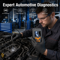 Kit de caméra d'inspection de vidange d'égout portable avec caméra serpent moniteur HD pour l'inspection des tuyaux
