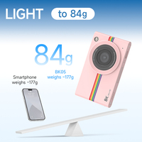 Kamera Digital Ultra Tipis 96MP 8K Fokus Otomatis Lampu LED Ringan Kompak Stabilisasi Elektronik Isi Ulang