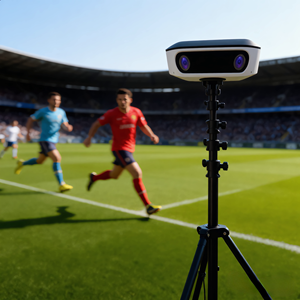 Caméra de football AI Action & Sports 4K HD, design étanche, mémoire intégrée 64 Go, prise en charge MicroSD pour les matchs et les séances d'entraînement - Product Image 1