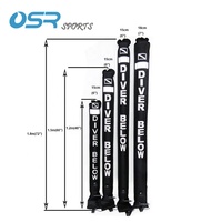 덕빌형 스쿠버 다이빙 SMB 안전 소시지 신호부이 세트 다이빙 릴 포함