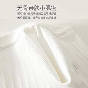 Pelele de manga larga para bebé, de algodón puro, unisex, para primavera y otoño, con parche de perro, ropa para gatear, ropa para estar en casa - Product Image 3