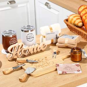 Coffret cadeau de luxe pour couples, idée cadeau pour femmes, <span class=keywords><strong>panier</strong></span>-cadeau pour nouvelle <span class=keywords><strong>maison</strong></span>, appartement, cuisine, service de table, cadeaux de pendaison de crémaillère - Product Image 6