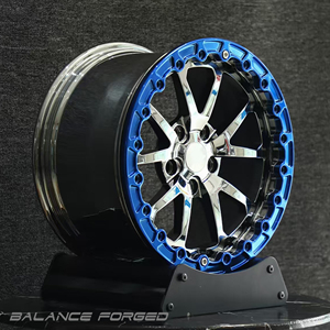 Jantes Beadlock Forgées Polies Personnalisables 5x114.3 6X139.7 5x5 17x10 15x10 15 Pouces pour <span class=keywords><strong>Corvette</strong></span> <span class=keywords><strong>C5</strong></span> C6 Supra Mustang Cadillac - Product Image 2