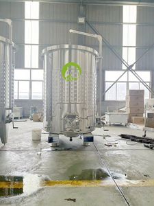 1000L 2000L Acero inoxidable 304 316L Forkable Open Top Wine Tank para <span class=keywords><strong>bodega</strong></span> - Product Image 4