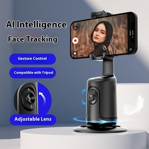 Penyangga Kamera Ponsel <span class=keywords><strong>Gimbal</strong></span> Pelacak Wajah Otomatis KDBAO 360° Pemotretan Cerdas Pelacakan Objek AI <span class=keywords><strong>Stand</strong></span> Nirkabel Remote Video Kamera - Product Image 6