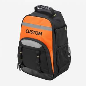 Custom Tool <b>Backpack</b> Heavy Duty 1680D Waterproof Polyester Multifunctional OEM ODM Manufacturer - Product Image 2