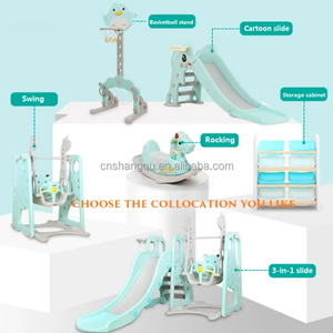 VSUCH Play Pen Yard Baby Valla Niños Interior Múltiple Fácil de instalar Jardín Sala de estar Antideslizante Seguridad Plástico Baby Fence Bear - Product Image 2