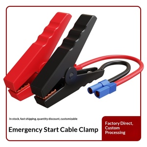 Démarreur <span class=keywords><strong>de</strong></span> secours universel 12V pour voiture avec pinces EC5, courant <span class=keywords><strong>de</strong></span> crête 300A, connectivité standard/directe/à pinces intelligentes, pour le démarrage <span class=keywords><strong>de</strong></span> batterie - Product Image 2