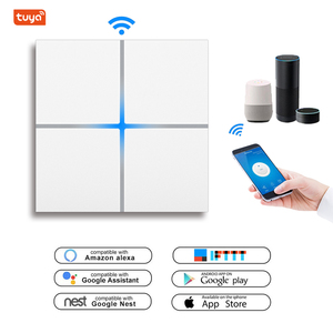 Bảng Vật Liệu Kim Loại Nhôm Bền Cao Cấp Phổ Biến Mới Công Tắc Cảm Ứng Đèn Knx Cho Bộ Điều Nhiệt/Làm Mờ/Màn Trập/Cảnh/L - Product Image 5