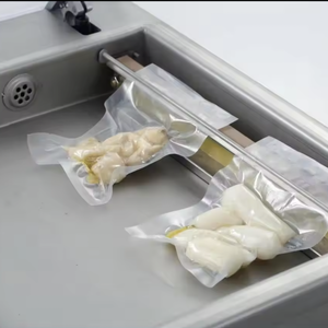 DZQ 400 2F Automatic Electric Single Chamber Sachet Beverage Vacuum Packaging Machine Long Seal 0.75KW 400MM Paper Pouches - Product Image 3