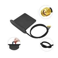 Antenne MIMO 4x4 personnalisée en usine 600-6000 MHz 2G 3G 4G LTE 5G WiFi 2,4 GHz 5,8 GHz avec support magnétique