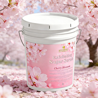 Gommage au sucre professionnel nourrissant et exfoliant pour les pieds, 5 gallons, haute fragrance, avec logo personnalisé, pour salons d'Europe