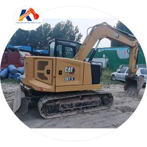 Mini-excavatrice sur chenilles Caterpillar 307.5 d'occasion de 7,5 tonnes à bas prix, avec moteur C2.4T, PLC et moteur de haute qualité - Product Image 1