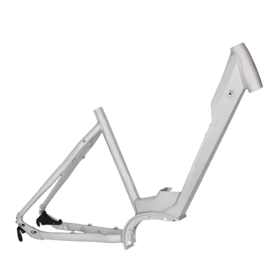 Cadre de vélo électrique vtt en alliage d'aluminium pour bafang m600 27.5 pouces cadre de vélo électrique de montagne personnalisé