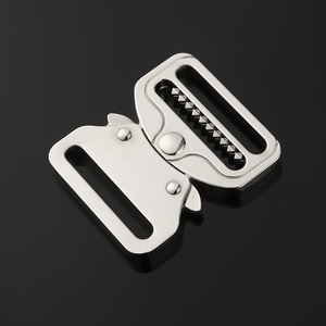 Metal Side Release Buckle 32mm Durable Adjustable For Bags Backpack <b>Webbing</b> Accessory - Product Image 3