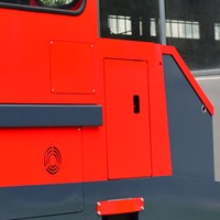 Chariot élévateur à quatre directions actionné par soutien de batterie au lithium au plomb compacte électrique d'entrepôt