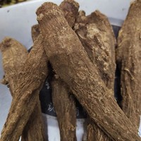 Racine de Costus entière séchée, coupée en tranches, épice brute, 1 kg, durée de conservation de 12 mois, livraison directe d'Anhui, marque personnalisée