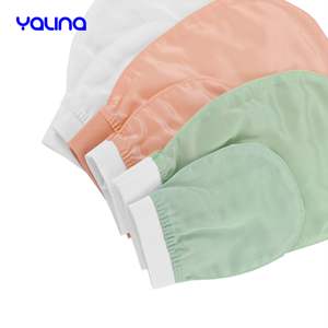 Gant de hammam 100% en soie végétale naturelle pour hommes et femmes Feel <span class=keywords><strong>Fine</strong></span> Vegan Exfoliating Mitt - Product Image 2