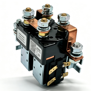 คอนแทคเตอร์ไฟฟ้ากระแสตรง <span class=keywords><strong>SW88</strong></span> สำหรับยานยนต์ไฟฟ้า 100A 24V/48V คอนแทคเตอร์เปลี่ยนทิศทางมอเตอร์สำหรับรถยกไฟฟ้าและรถกอล์ฟ - Product Image 2