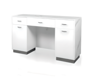Meuble de salon moderne de luxe en bois pour manucure et table à ongles