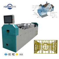 Machine de formage à froid pour la construction de villas en acier léger LGS C Stud, machine de fabrication de cadres en acier pour villas