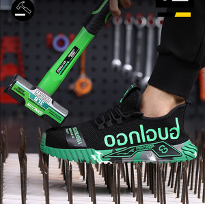 Scarpe Antinfortunistiche alla Moda con Puntale in Acciaio, Sneakers da Lavoro per Uomo e Donna, Calzature Antiperforazione, Stivali di Sicurezza 2026 - Product Image 6