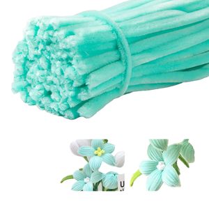 Paquete de 100 Limpiapipas de Chenilla Suaves y Gruesos en 8 Tonos Dulces, Ideales para Manualidades Creativas y Relajantes - Product Image 3