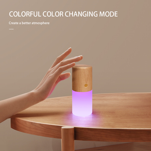 Đèn Ngủ Đổi Màu RGB Có Thể Sạc Lại Chạy Bằng Pin Di Động Tốt Đèn Tâm Trạng Lãng Mạn Để Trang Trí - Product Image 3