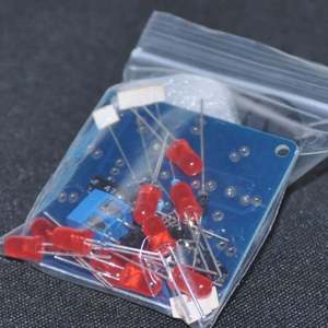 <span class=keywords><strong>Kit</strong></span> de Rueda de la Fortuna NE555 CD4017, Electrónica DIY, Bricolaje, Trousse <span class=keywords><strong>Electronica</strong></span>, Producción, Lucky Rotary Suite, Componentes, 3.5-6V - Product Image 3